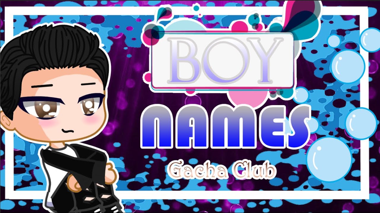 Oc boy gacha club popular boy baby's