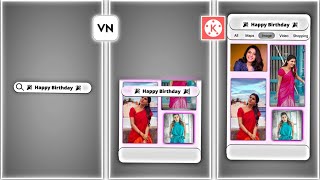 How to Create Birthday Video Editing in Kinemaster|VN Video Editor Birthday Status Editing Tutorial screenshot 5