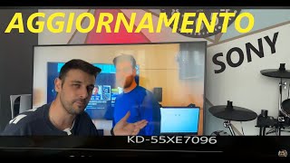 SONY KD55XE7096 TV Software Update screenshot 3