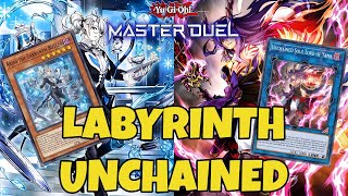 LABYRINTH & UNCHAINED INSANE SYNERGY : DESERVE TOP TIER META DECK Yu-Gi-Oh! Master Duel