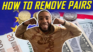 HOW TO REMOVE PAIRS ON MT4