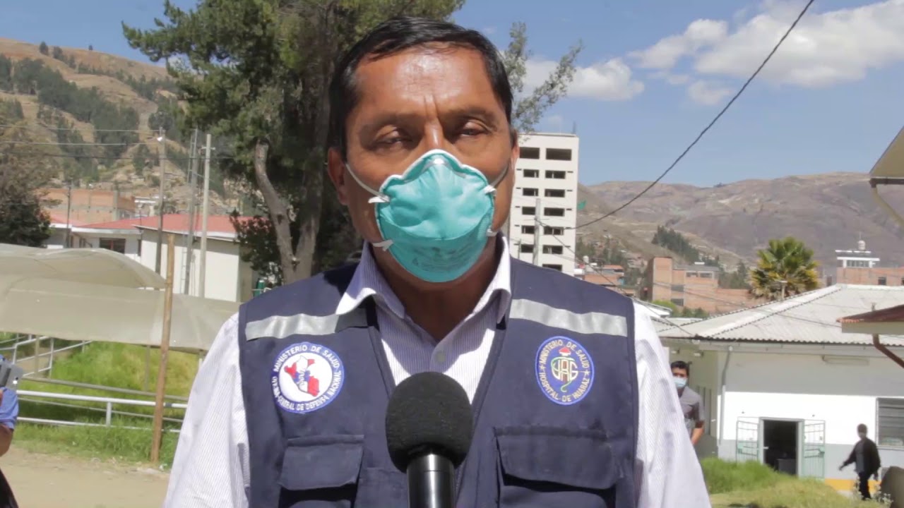 Entrega de 15 ventiladores mecánicos para el Hospital de Huaraz