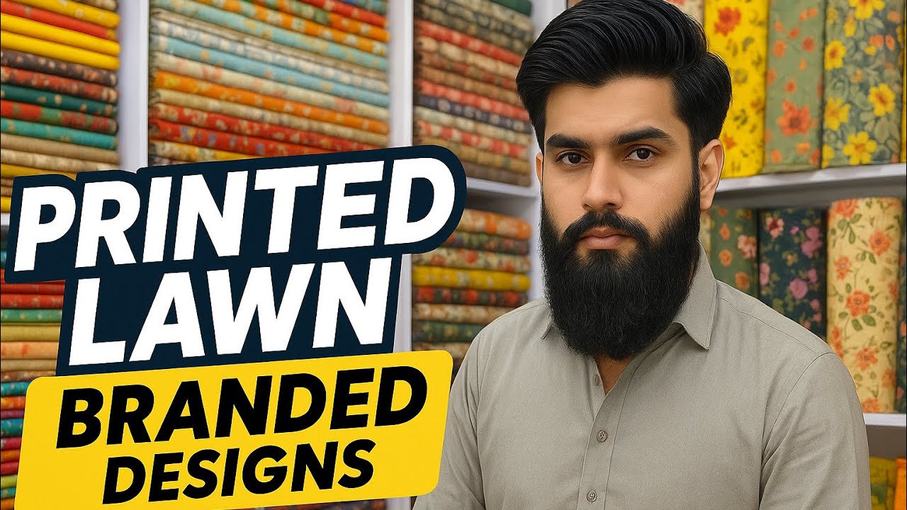 Latest Printed Lawn Desgins || Brands Full Suit New Desgins || AM FABRICS JHELUM 