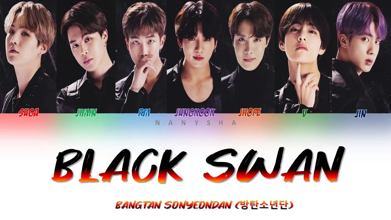 Bts 방탄소년단 Black Swan Lyrics Color Codedhanromeng Youtube