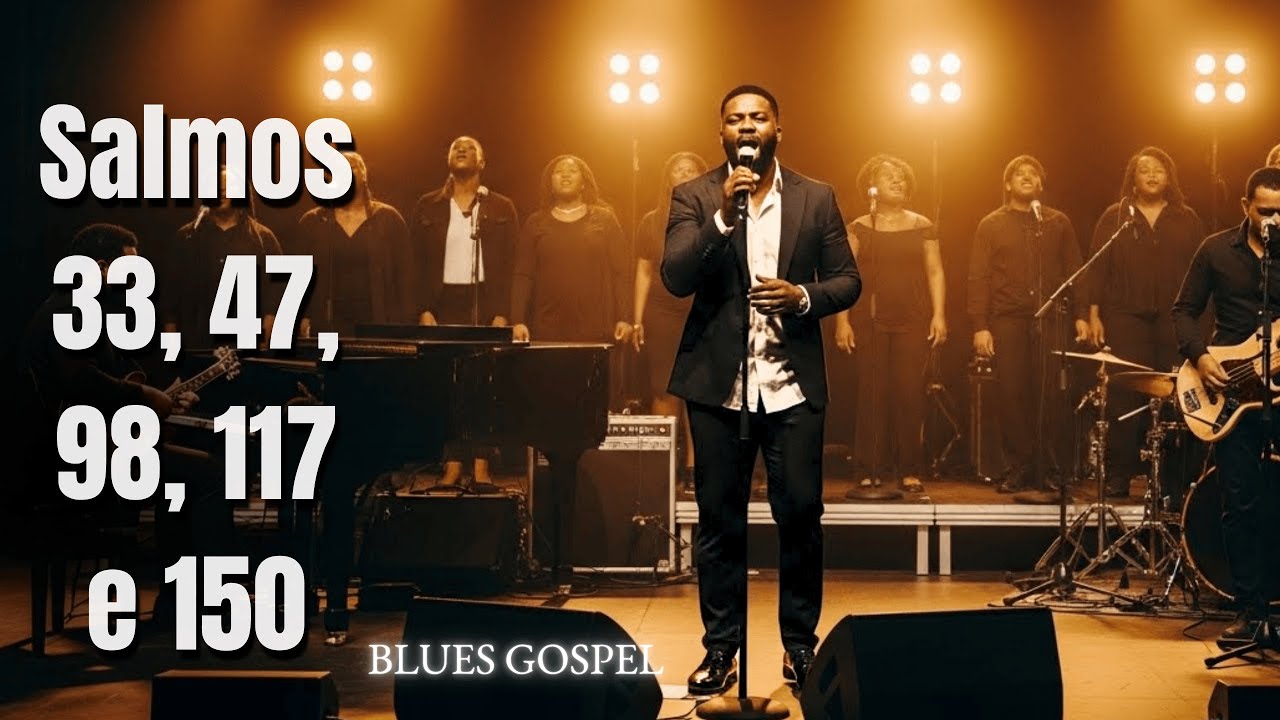 Ouça Isso e Sinta a Presença de Deus | Salmos em Blues Gospel |  Salmos 33, 47, 98, 117 e 150