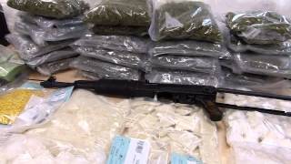 AK-47 Seized in Million-Dollar Drug Bust