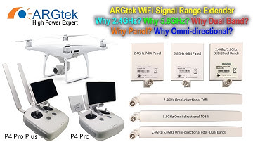 ARGtek Antennas Explanation for DJI Phantom 4 Pro/Plus