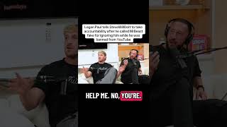 Logan Paul tells SteveWillDoIt to take accountability  #streamers #clips #viralclips #loganpaul