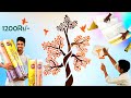 Wall painting tree design ideas | Wall fashions for Bedroom