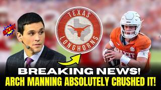 Datos 🔥 UNBELIEVABLE: WHAT ARCH MANNING DID LEFT THE COUNTRY IN SHOCK... Actualización