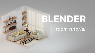 Cute kitchen items - add-on tutorial - Blender 3D beginner tutorial  realtime 