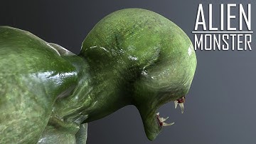 Alien Monster (Model Preview)
