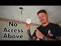 How to Install Downlights With No Access Above | It is Possible!