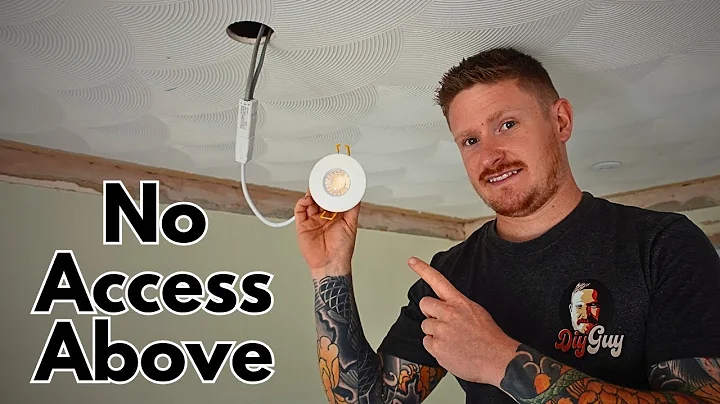 How to Install Downlights With No Access Above | It is Possible! - DayDayNews