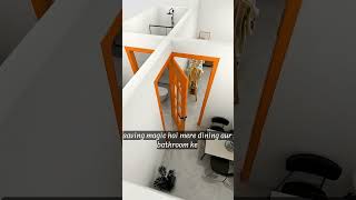 Chhote Ghar Ka Bada Solution – Space Saving Design Jo Aapka Mind Blow Kar De 🤯 #SpaceSaving #shorts