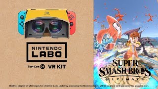 Nintendo Labo: VR Kit + Super Smash Bros. UItimate screenshot 2