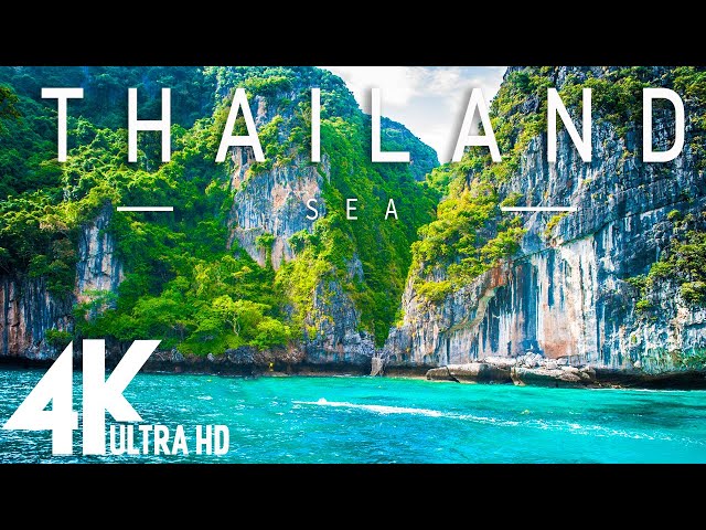 FLYING OVER THAILAND (4K UHD) - Relaxing Music Along With Beautiful Nature Videos(4K Video Ultra HD) class=
