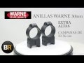 Anillas warne 30 mm  blackrecon