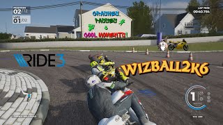 RIDE 3 - Crashes, Passes & Cool Moments from Online Races