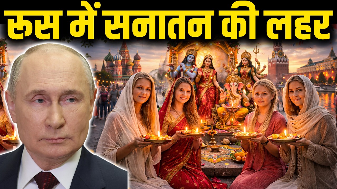 रूस में सनातन की लहर (हिन्दू जरुर देखें) | Why Russians Are Choosing Hinduism
