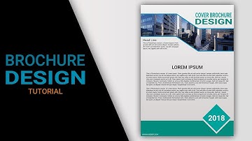 Brochure Design Tutorial In Photoshop cs6 cs3 cs5