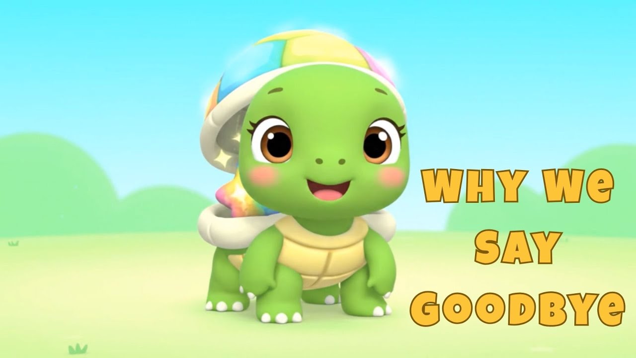 Маленькая черепашка Тико узнает, почему мы прощаемся | Обучающее видео для детей