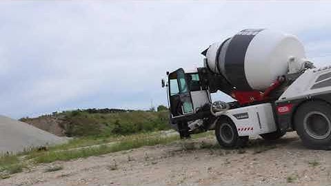 LZ3500 self loading concrete mixer truck luzun