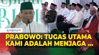 [FULL] Sambutan Prabowo Hadiri Halalbihalal PBNU: Tugas Utama Kami adalah Menjaga Kekayaan Indonesia