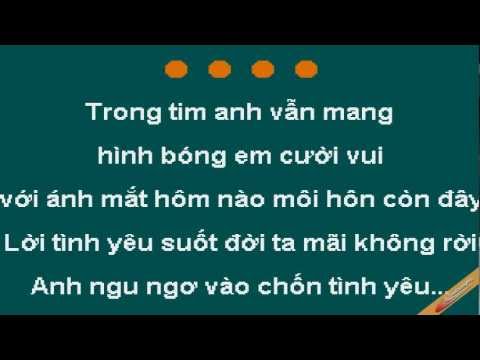 Chiec Phao Tinh Karaoke - Trần Tâm - CaoCuongPro