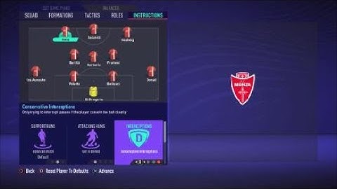 REVIEW FIFA 21 Custom Tactics - Recreate 4-3-3 of Monza + Instructions - Replicate real system