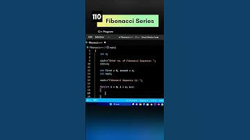 Fibonacci Sequence Generator using C++ | Code Leos#shorts#coding#programming#cpp