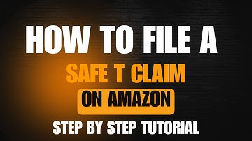 How To File A Safe T Claim On Amazon FBM | 2025 Step By Step Tutorial