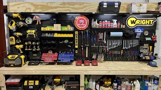 THE ULTIMATE WORKBENCH! OmniWall Organization System!