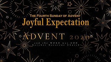Week 4 Day 1: Joyful Expectation