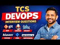 TCS DevOps Interview Questions and Answers | Git Jenkins | Real Time Q&A