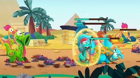Dino Bash: A Travel Thru Time || New Dino Arrived || ISLAND 3 :: LEVEL 9 ||