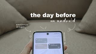 🦔 how to add the day before widget for android phones using widgetopia screenshot 2