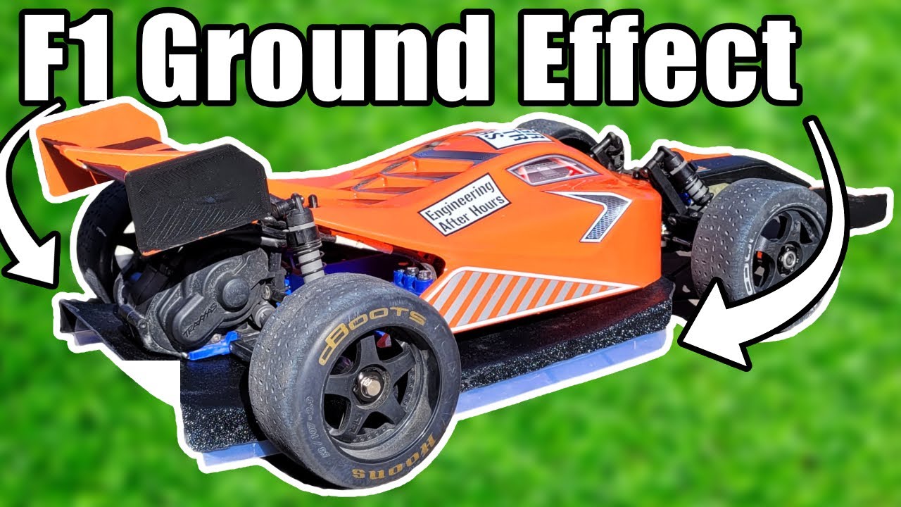 I made F1 Ground Effect for my RC Car YouTube
