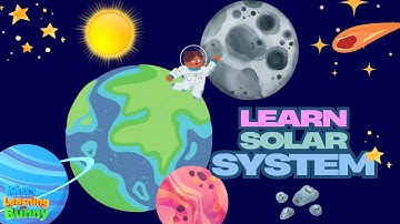 Solar System Journey for Kids 🚀 | A Fun Exploration for Young Astronomers | Kids Learning With Bunny