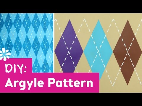 Video: DIY Argyle Sockenvasen