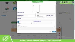IFA SOFT® SISTEMA DE FACTURACIÓN ELECTRÓNICA : 2.- NUEVO PRODUCTO screenshot 3