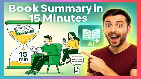 This AI Summarizes Any Book in 15 Minutes