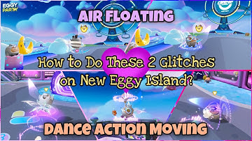 Eggy Party - How to Do Air Floating and Dance Action Moving Glitch {Game Guide} (iOS)