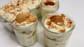 10 mins?! Super Easy way to replicate Magnolia Bakery BBQ store's Banana Pudding  Banana Recipe 香蕉布丁