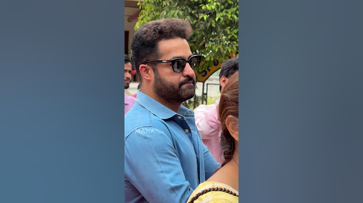 Jr NTR Reached Polling Booth To Cast His Vote | Lok Sabha Elections 2024 | #shorts