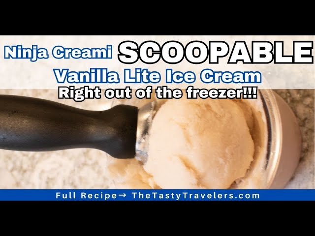 Ninja Creami Vanilla Bean Ice Cream - The Tasty Travelers