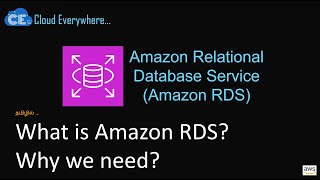 [Tamil] What is Amazon RDS why we need RDS Create Databases in AWS