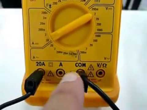 Βίντεο: Πώς να συνδέσετε ένα αμπερόμετρο DC