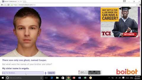 Cleverbot (Boibot) Admits He is a Robot!!