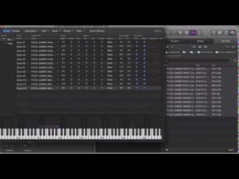 Logic Pro Tutorial - Uploading Sounds (ESX24)
